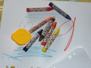 Nouveaux crayons maison Giotto.