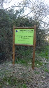 Fin du parcours aménagé pour les poussettes ect...