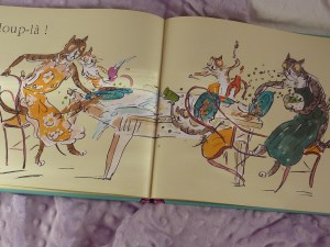 Le diner est renversé!