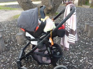 Cosy de la poussette Graco trio evo (coque junior baby).