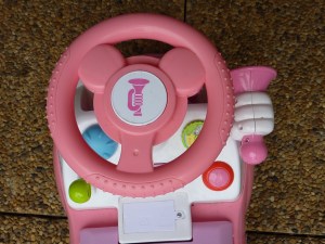 Les boutons rigolos du porteur.