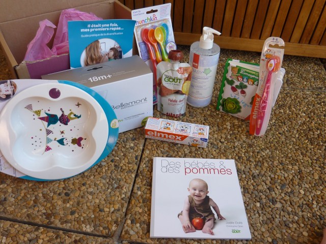 Mum Box premiers repas.