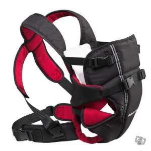Porte-bébé Aubert concept avec clips.