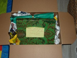 Colis prêt à partir le 26 mai.