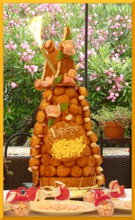 Pièce montée pour Choupinette.