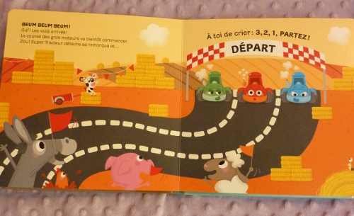 La courser commence.