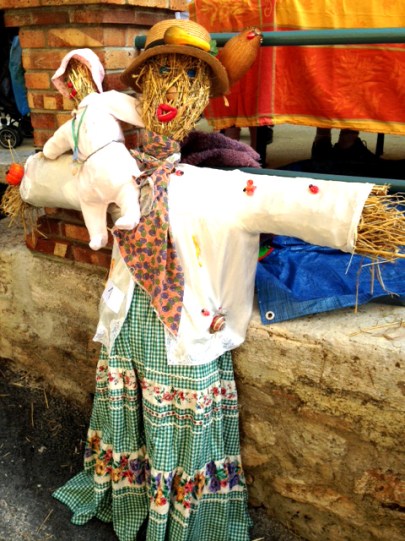 La fête de la courge à Châteauneuf de Grasse.