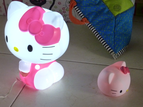 La lampe de chevet de Puce.