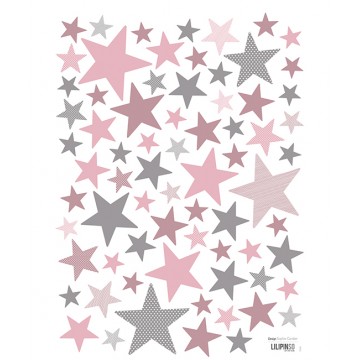 stickers-etoiles-fille-rose