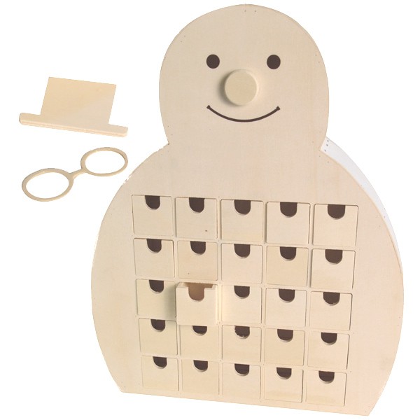 calendrier-de-l-avent-bois-bonhomme-de-neige-40cm