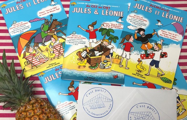 Les cahiers de vacances Jules et Léonie sont arrivés 2019.jpg